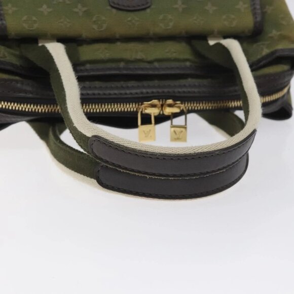 LOUIS VUITTON Monogram Mini Sac Marie Kate Bag TST Khaki M92507 LV Auth BA3527 - Picture 8 of 16